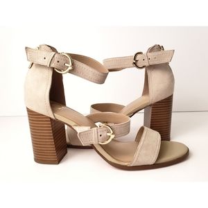 🆕️ C. Wonder | Tan Buckle Heels